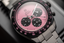 Luxury HILLI watch featuring pink panda dial artwork