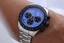 Luxury HILLI watch featuring blue panda artwork