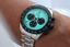 HILLI panda edition watch with green panda graphic dial